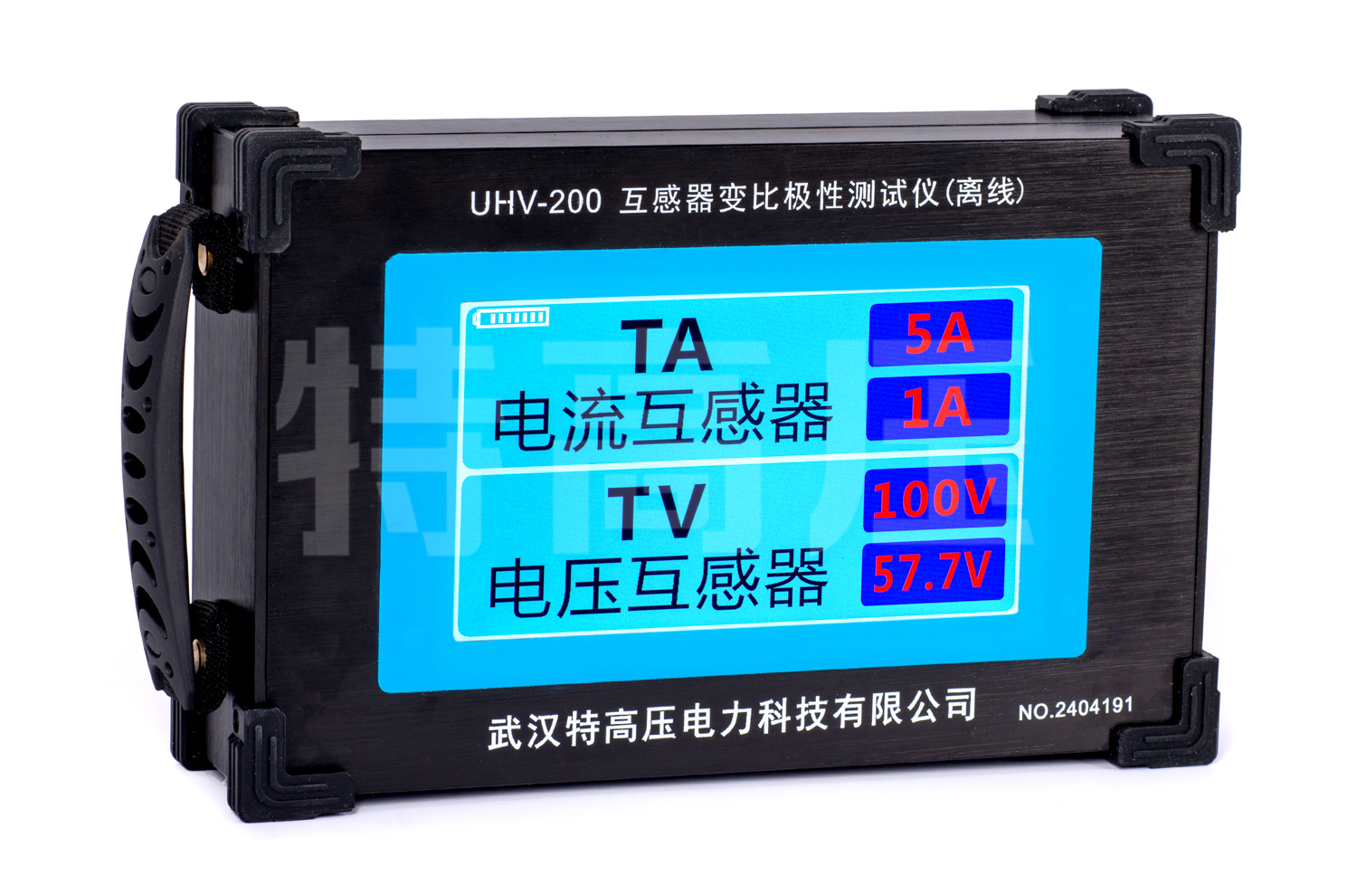 UHV-200 互感器变比极性测试仪(离线)